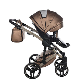 Junama fluo bronze — pram & pushchair set, made in Europe | Butterflies Baby UK
