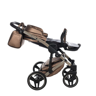 Junama fluo bronze — pram & pushchair set, made in Europe | Butterflies Baby UK
