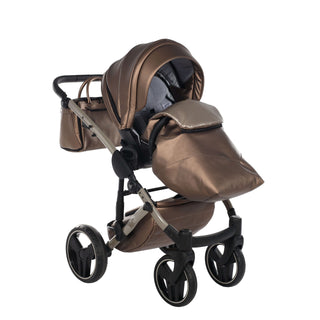 Junama fluo bronze — pram & pushchair set, made in Europe | Butterflies Baby UK