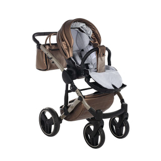 Junama fluo bronze — pram & pushchair set, made in Europe | Butterflies Baby UK