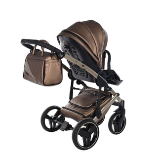 Junama fluo bronze — pram & pushchair set, made in Europe | Butterflies Baby UK