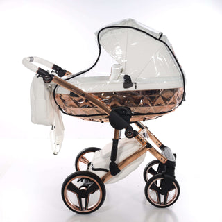 Junama white — pram & pushchair set, made in Europe | Butterflies Baby UK