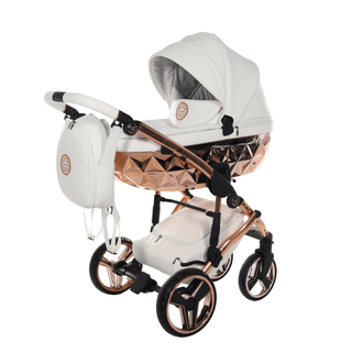 Junama air Rose Gold — 2-in-1 travel system, made in Europe | Butterflies Baby UK