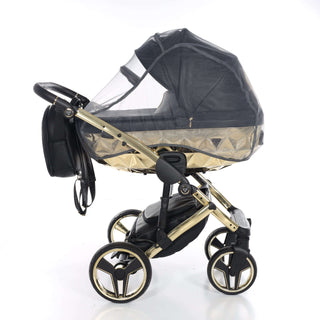 Junama black — pram & pushchair set, made in Europe | Butterflies Baby UK