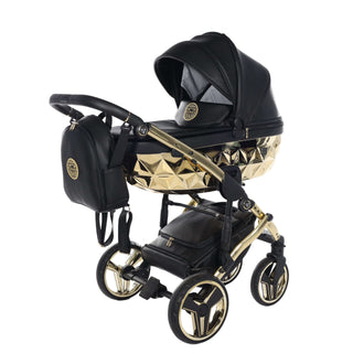 Junama air Black — 2-in-1 travel system, made in Europe | Butterflies Baby UK