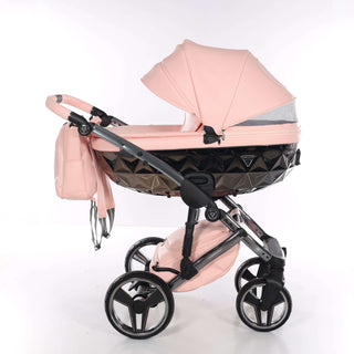 Junama apricot — pram & pushchair set, made in Europe | Butterflies Baby UK