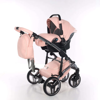Junama apricot — pram & pushchair set, made in Europe | Butterflies Baby UK