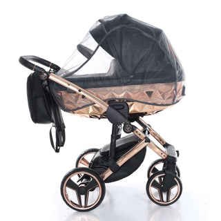 Junama black — pram & pushchair set, made in Europe | Butterflies Baby UK