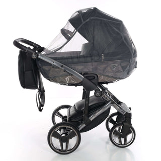 Junama black — pram & pushchair set, made in Europe | Butterflies Baby UK