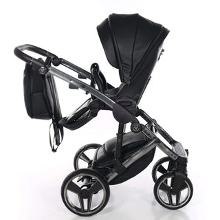 Junama black — pram & pushchair set, made in Europe | Butterflies Baby UK