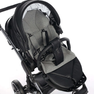 Junama black — pram & pushchair set, made in Europe | Butterflies Baby UK
