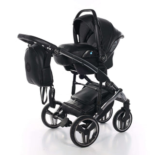 Junama black — pram & pushchair set, made in Europe | Butterflies Baby UK