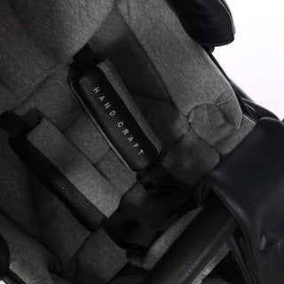 Junama glitter black — pram & pushchair set, made in Europe | Butterflies Baby UK