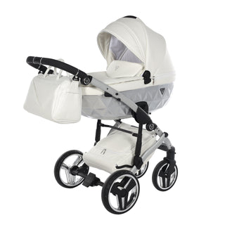 Fluo Individual Satin White & Silver