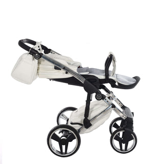 Junama mirror silver — pram & pushchair set, made in Europe | Butterflies Baby UK