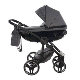 Junama core black — pram & pushchair set, made in Europe | Butterflies Baby UK