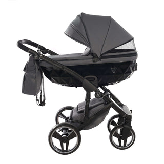 Junama core black — pram & pushchair set, made in Europe | Butterflies Baby UK