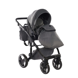 Junama core black — pram & pushchair set, made in Europe | Butterflies Baby UK