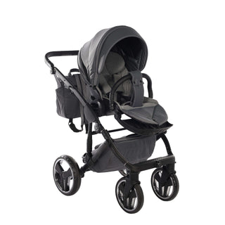 Junama core black — pram & pushchair set, made in Europe | Butterflies Baby UK