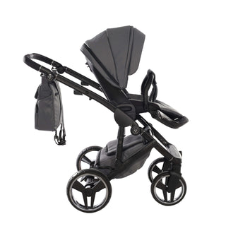 Junama core black — pram & pushchair set, made in Europe | Butterflies Baby UK