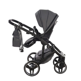 Junama core black — pram & pushchair set, made in Europe | Butterflies Baby UK