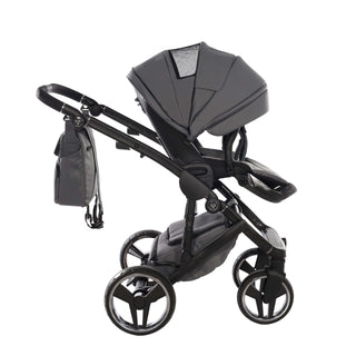 Junama core black — pram & pushchair set, made in Europe | Butterflies Baby UK