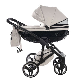 Junama core grey — pram & pushchair set, made in Europe | Butterflies Baby UK