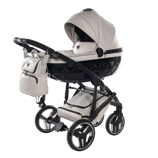 Junama core grey — pram & pushchair set, made in Europe | Butterflies Baby UK