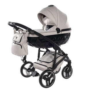 Junama core grey — pram & pushchair set, made in Europe | Butterflies Baby UK