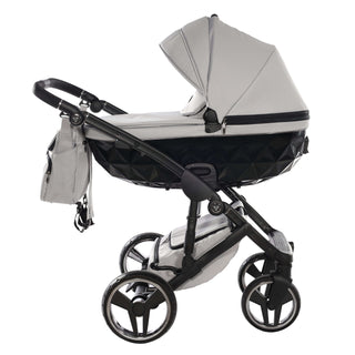 Junama core grey — pram & pushchair set, made in Europe | Butterflies Baby UK