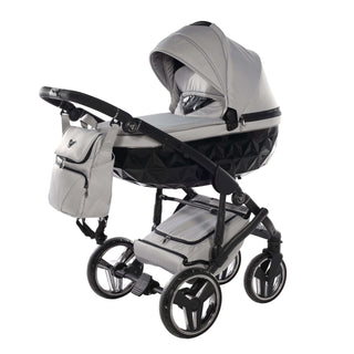 Junama core grey — pram & pushchair set, made in Europe | Butterflies Baby UK