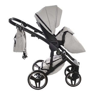 Junama core grey — pram & pushchair set, made in Europe | Butterflies Baby UK