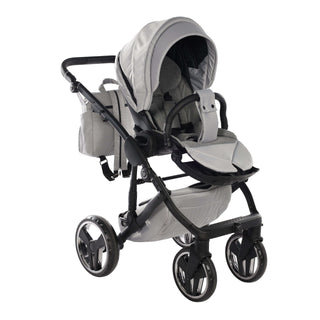 Junama core grey — pram & pushchair set, made in Europe | Butterflies Baby UK