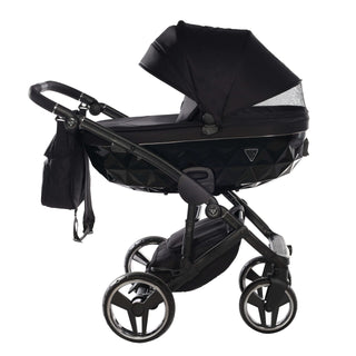 Junama core black — pram & pushchair set, made in Europe | Butterflies Baby UK