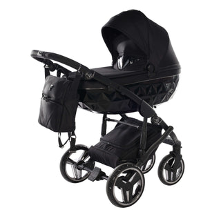 Junama core black — pram & pushchair set, made in Europe | Butterflies Baby UK