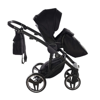 Junama core black — pram & pushchair set, made in Europe | Butterflies Baby UK