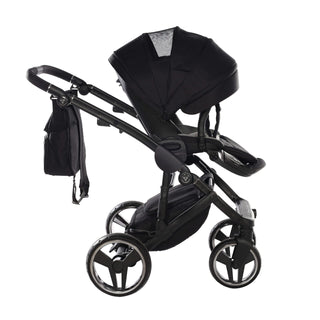 Junama core black — pram & pushchair set, made in Europe | Butterflies Baby UK