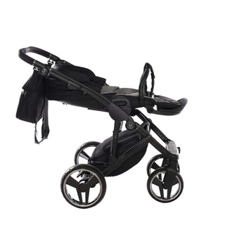 Junama core black — pram & pushchair set, made in Europe | Butterflies Baby UK