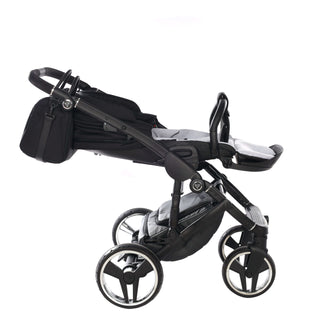 Junama fluo silver — pram & pushchair set, made in Europe | Butterflies Baby UK