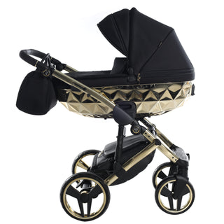 Fluo Individual Mirror Black & Gold