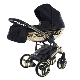 Fluo Individual Mirror Black & Gold