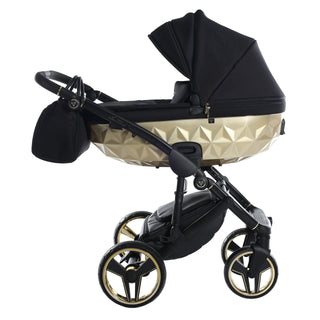 Fluo Individual Satin Black & Gold