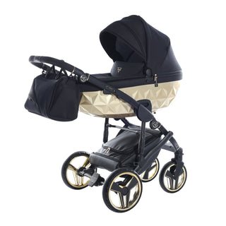 Fluo Individual Satin Black & Gold