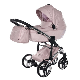 Junama air Pink — 2-in-1 travel system, made in Europe | Butterflies Baby UK