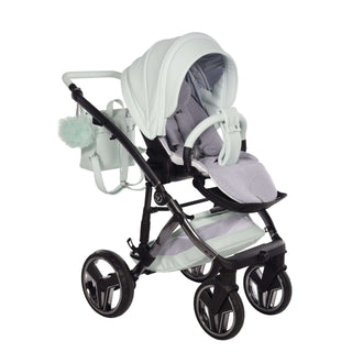 Junama mint — pram & pushchair set, made in Europe | Butterflies Baby UK