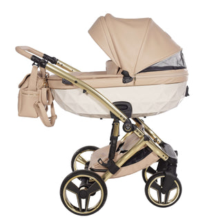 Junama beige — pram & pushchair set, made in Europe | Butterflies Baby UK