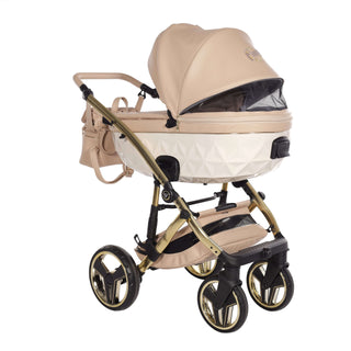 Junama beige — pram & pushchair set, made in Europe | Butterflies Baby UK