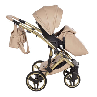 Junama beige — pram & pushchair set, made in Europe | Butterflies Baby UK