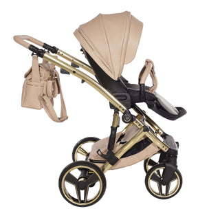 Junama beige — pram & pushchair set, made in Europe | Butterflies Baby UK