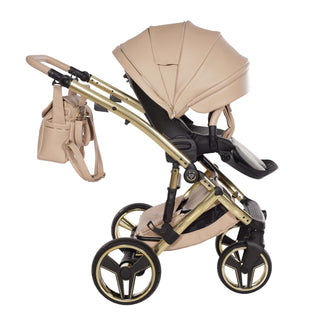 Junama beige — pram & pushchair set, made in Europe | Butterflies Baby UK